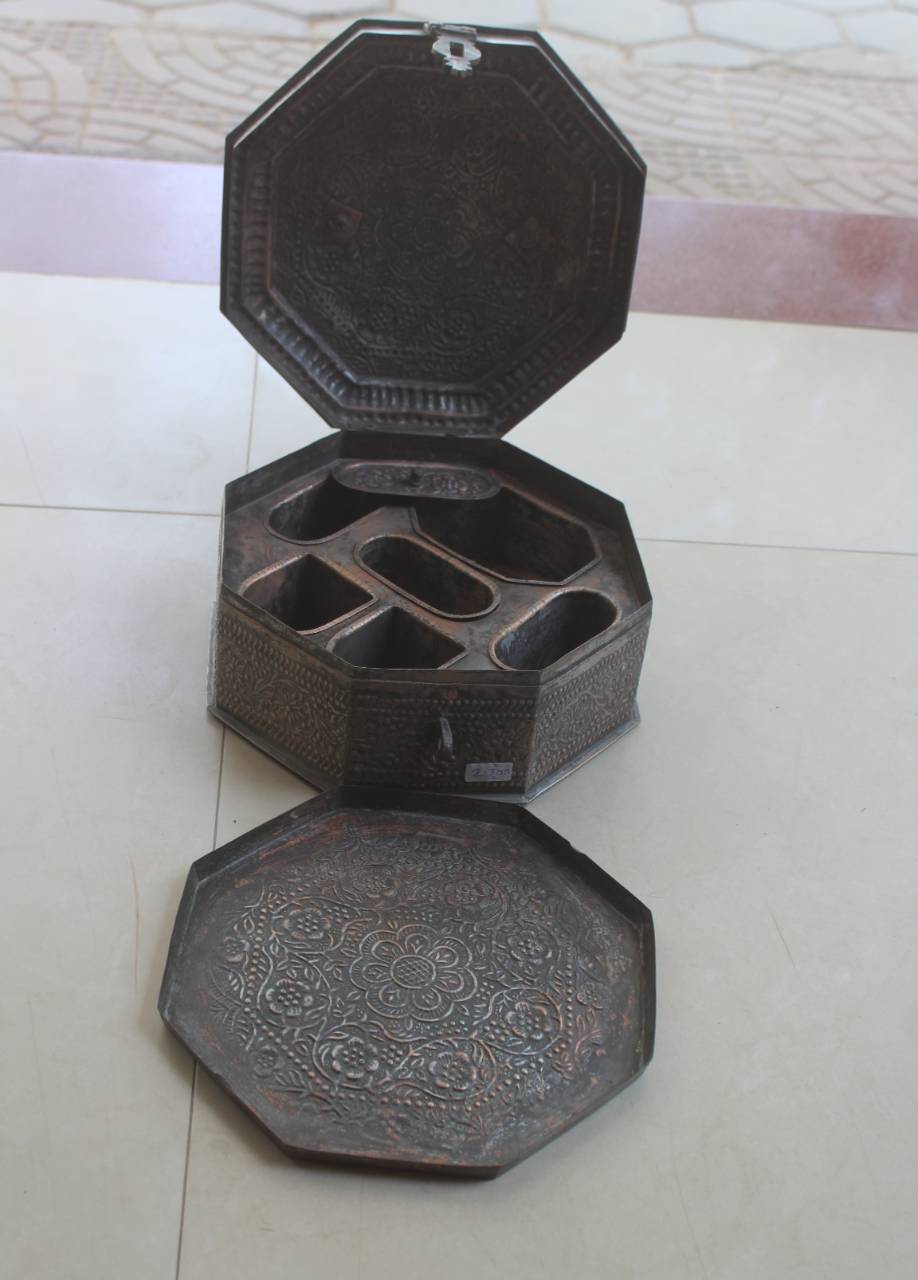 Antique Brass Urli — South Indian