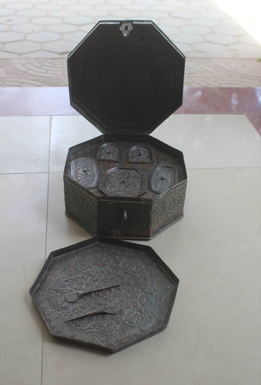 Antique Brass Urli — South Indian