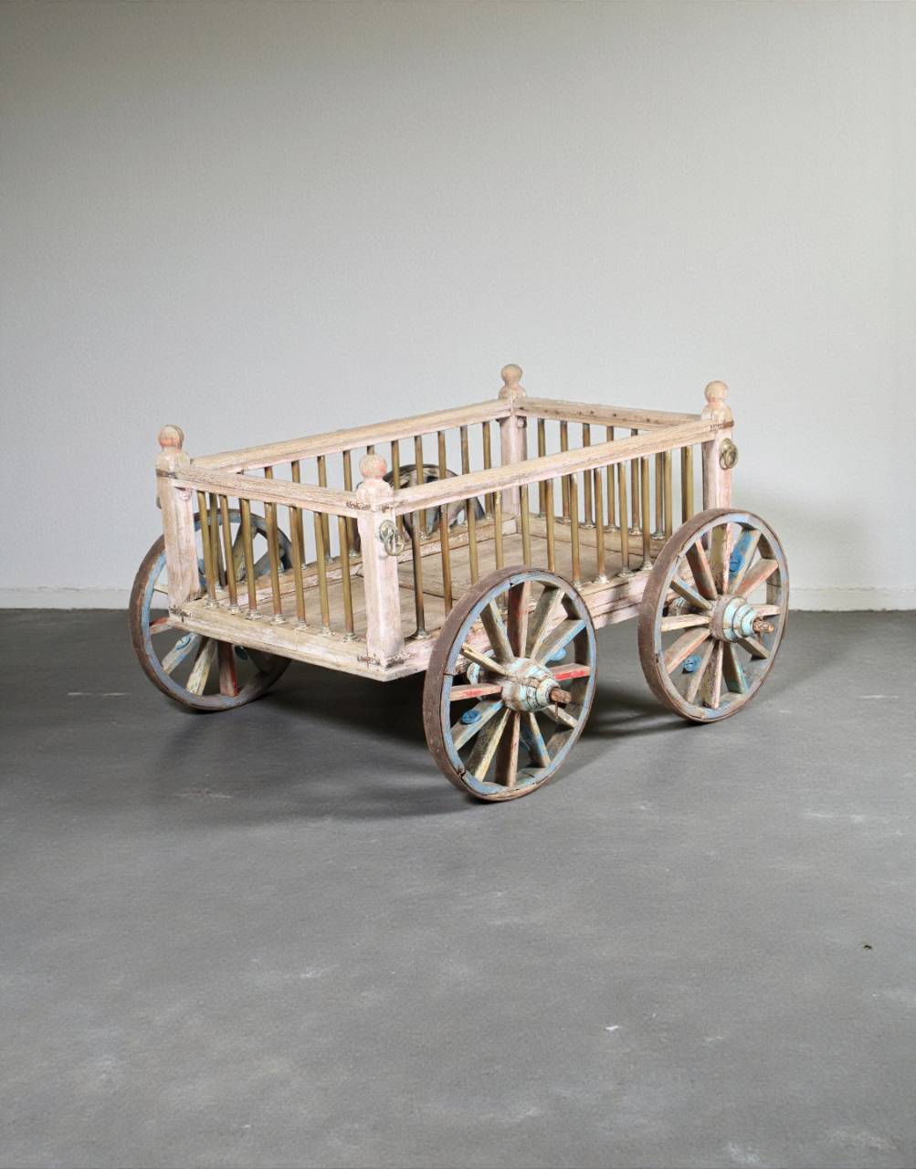 Antique Wooden Bullock Cart