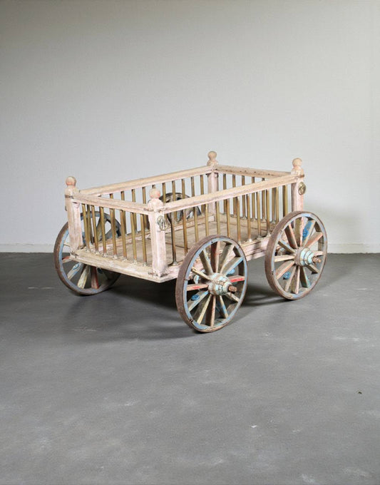 Antique Wooden Bullock Cart